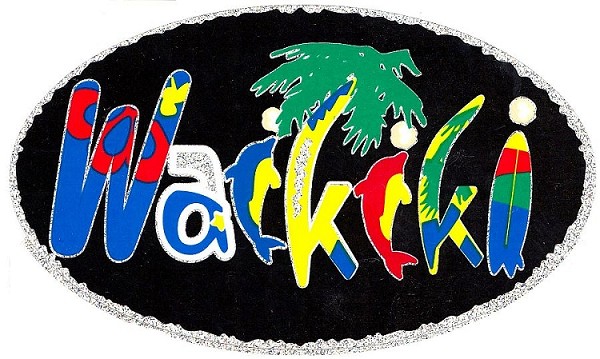 signs 4 fun Waikiki Beach Sticker