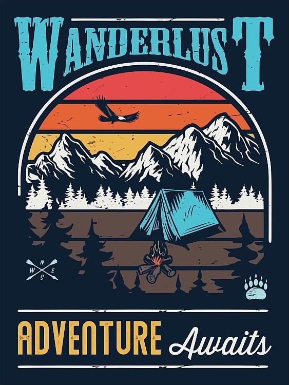signs 4 fun Wanderlust Adventure Awaits Magnet