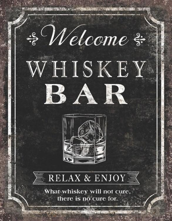 signs 4 fun Whiskey Bar Metal Tin Sign