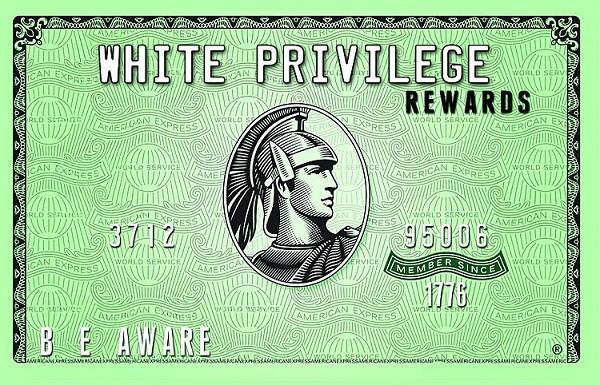 signs 4 fun White Privilege ID License