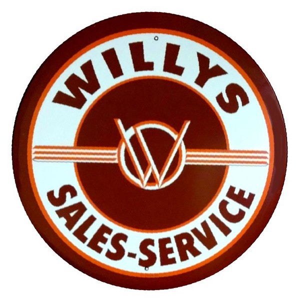 signs 4 fun Willy's 24 inch Large Round Sign