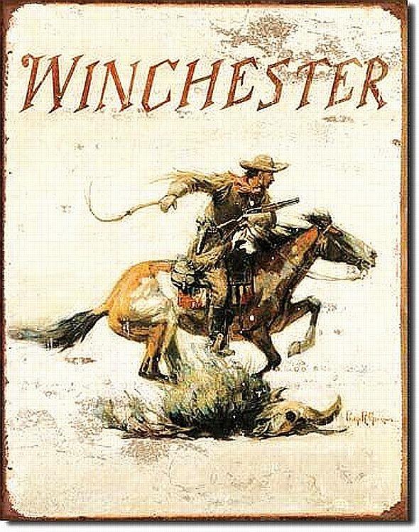 signs 4 fun Winchester Logo Metal Sign