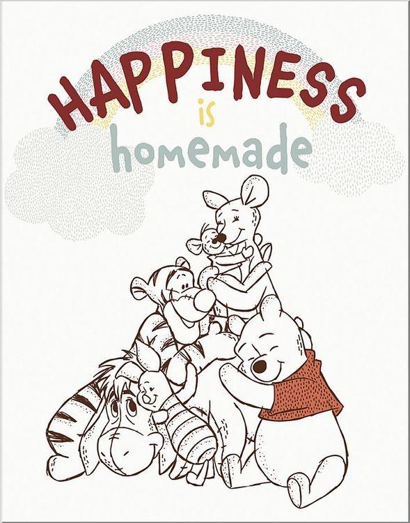 signs 4 fun Winnie the Pooh Metal Sign