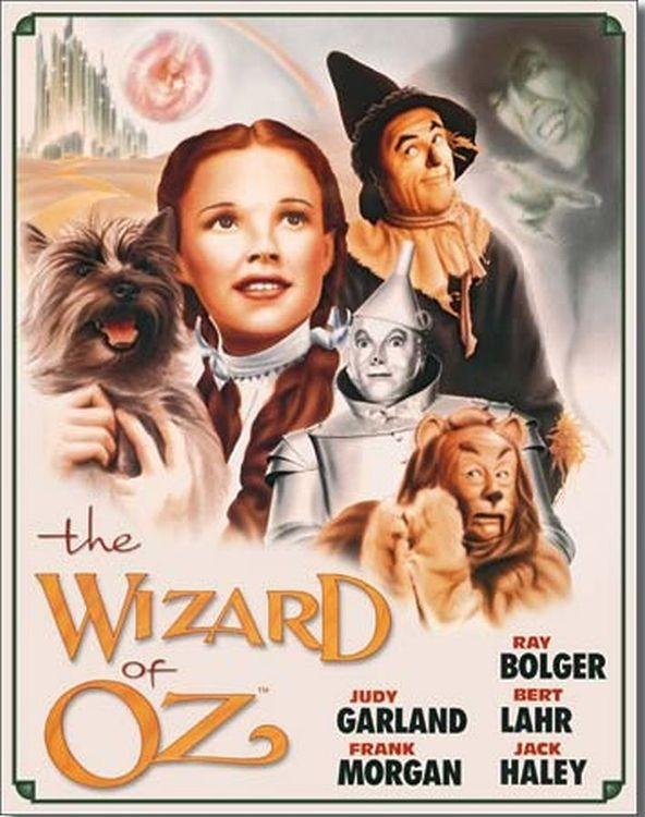 signs 4 fun Wizard of Oz Poster Metal Tin Sign