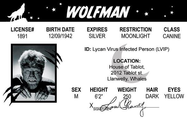 signs 4 fun Wolfman ID