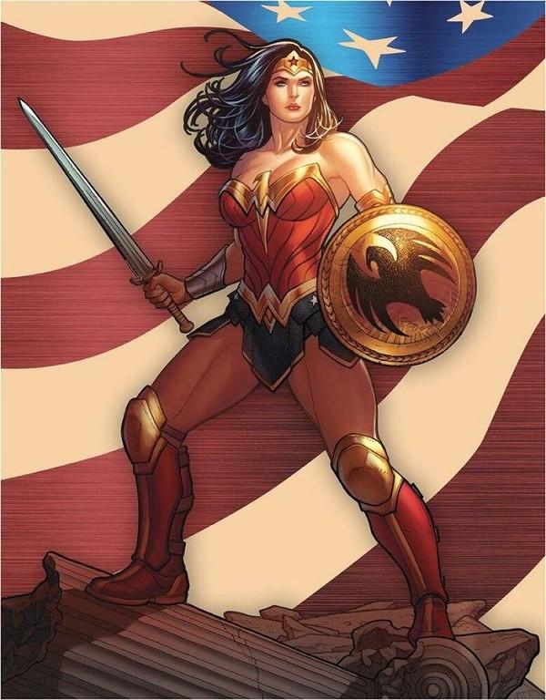 signs 4 fun Wonder Woman Sword Metal Tin Sign