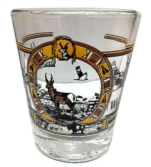 signs 4 fun Wyoming Shot Glass