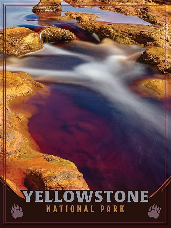 signs 4 fun Yellowstone Stream Small Sign