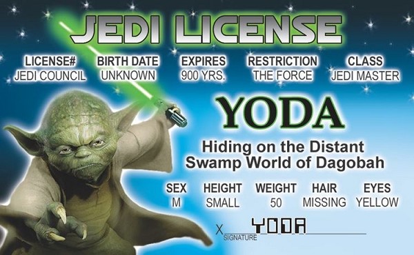 signs 4 fun Yoda ID