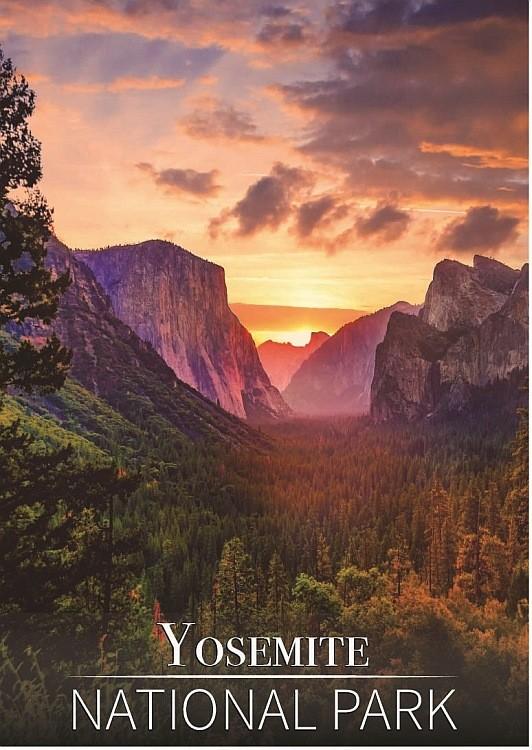 signs 4 fun Yosemite National Park Sunset Magnet