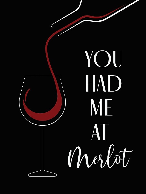 signs 4 fun You had me at Merlot Small Sign
