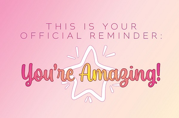 signs 4 fun You're Amazing Pocket Hug