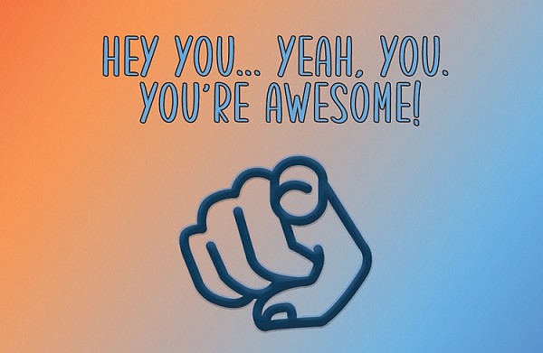 signs 4 fun You're Awesome Pocket Hug