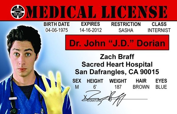 signs 4 fun Zach (Scrubs) ID
