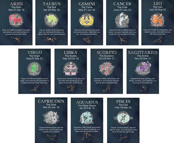 signs 4 fun Zodiac Magnets Kit Magnet