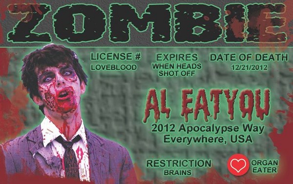 signs 4 fun Zombie ID