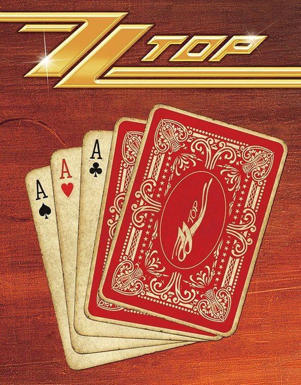 signs 4 fun ZZ Top - Aces Metal Tin Sign