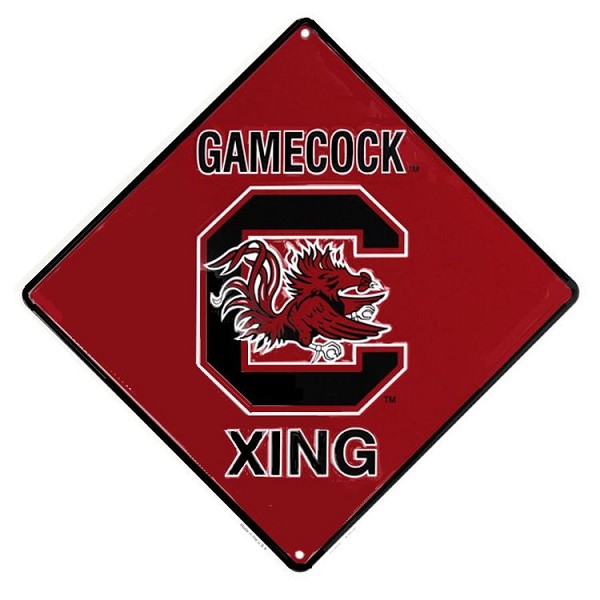 signs 4 fun South Carolina Gamecocks College Crossing Sign