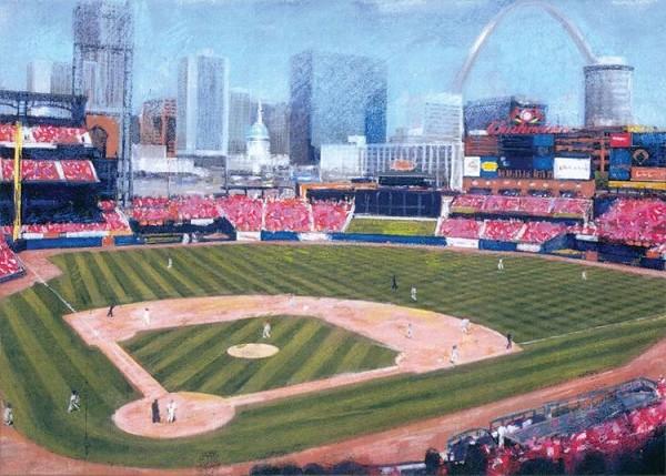 signs 4 fun St. Louis Cardinals Busch Stadium Magnet