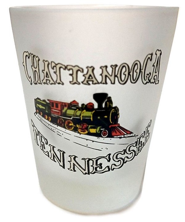 signs 4 fun Tennessee Chat Frosted Train Shot Glass