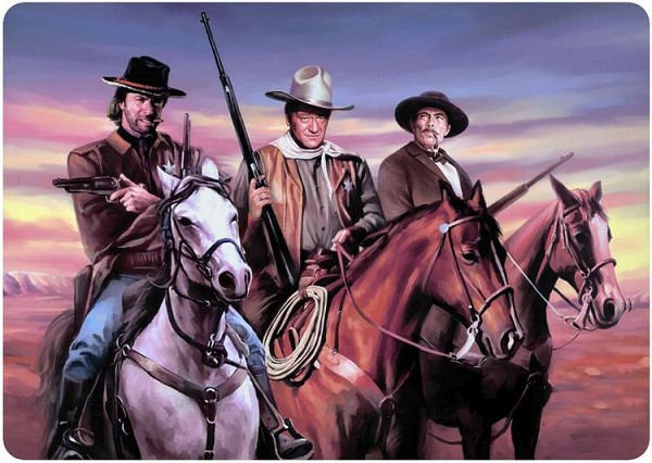 signs 4 fun Wayne Eastwood Van Cleef Sm. Parking Sign