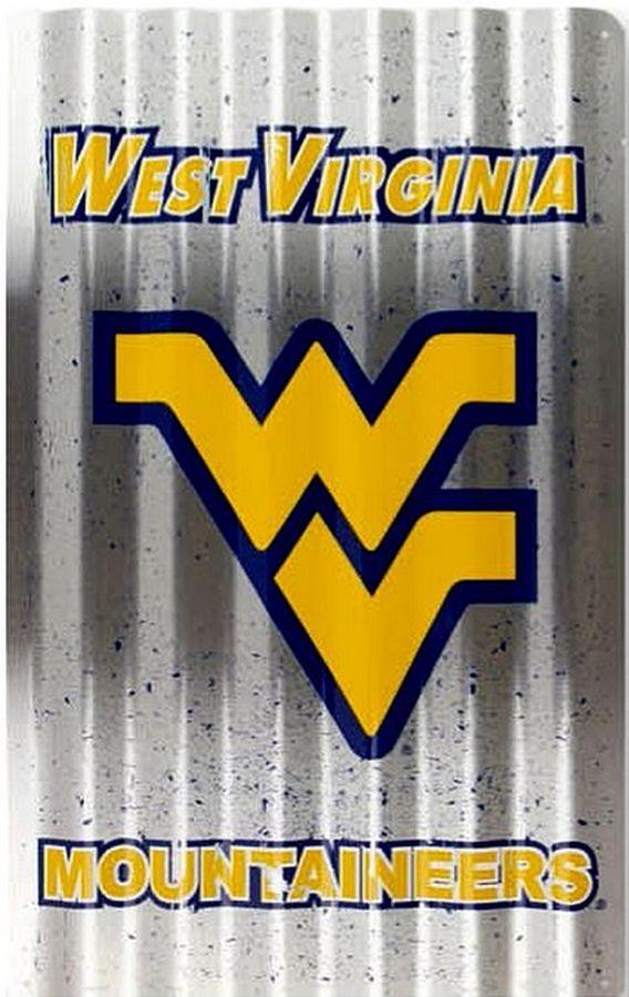 signs 4 fun West Virginia Mountaineers Corrugated Large Parking Sign