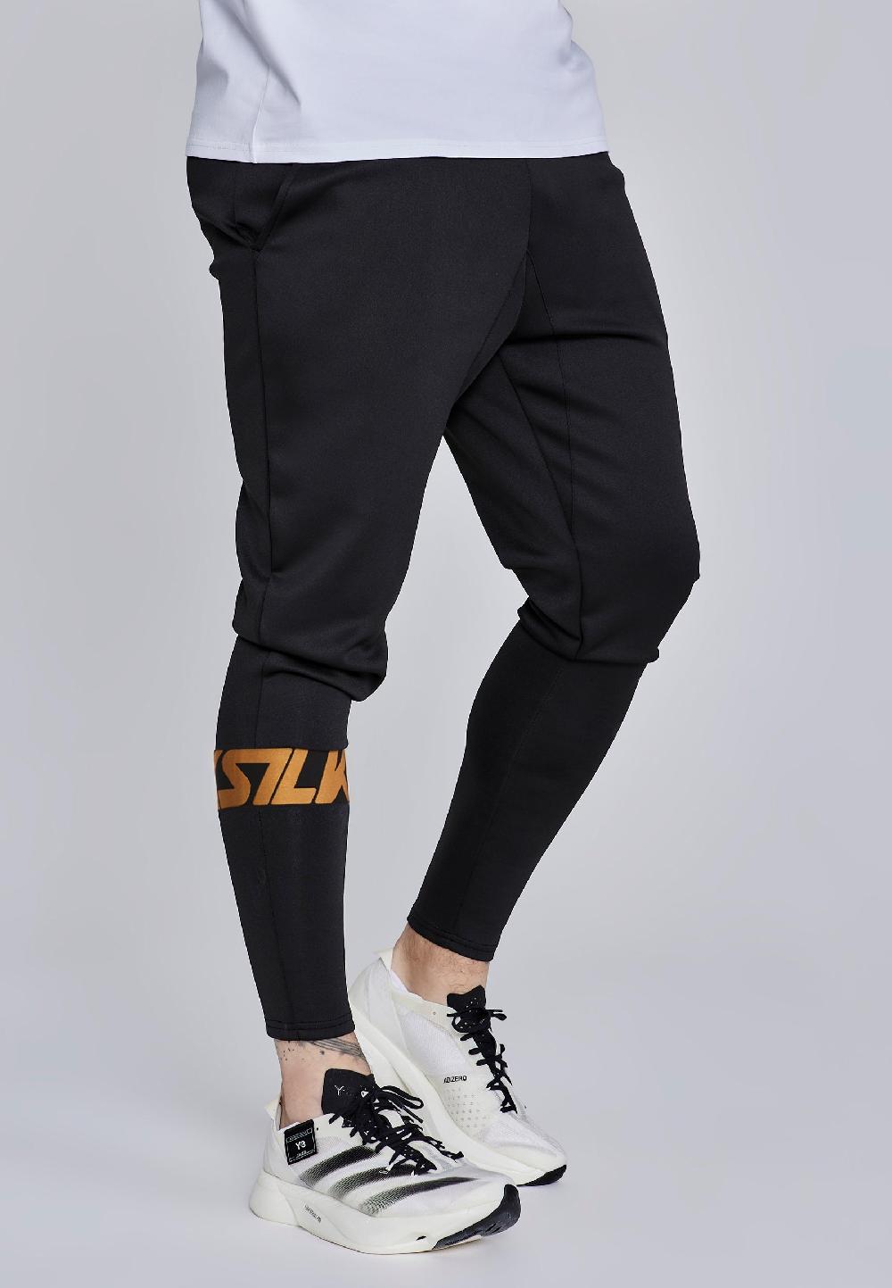 sik silk Black Dynamic Joggers