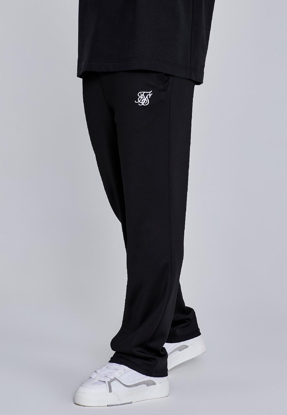 sik silk Black Essentials Poly Track Pants