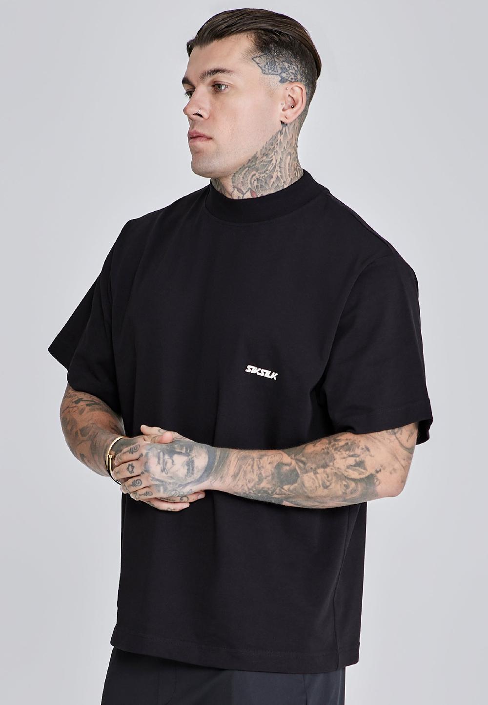 Sik Silk Black Graphic T-Shirt