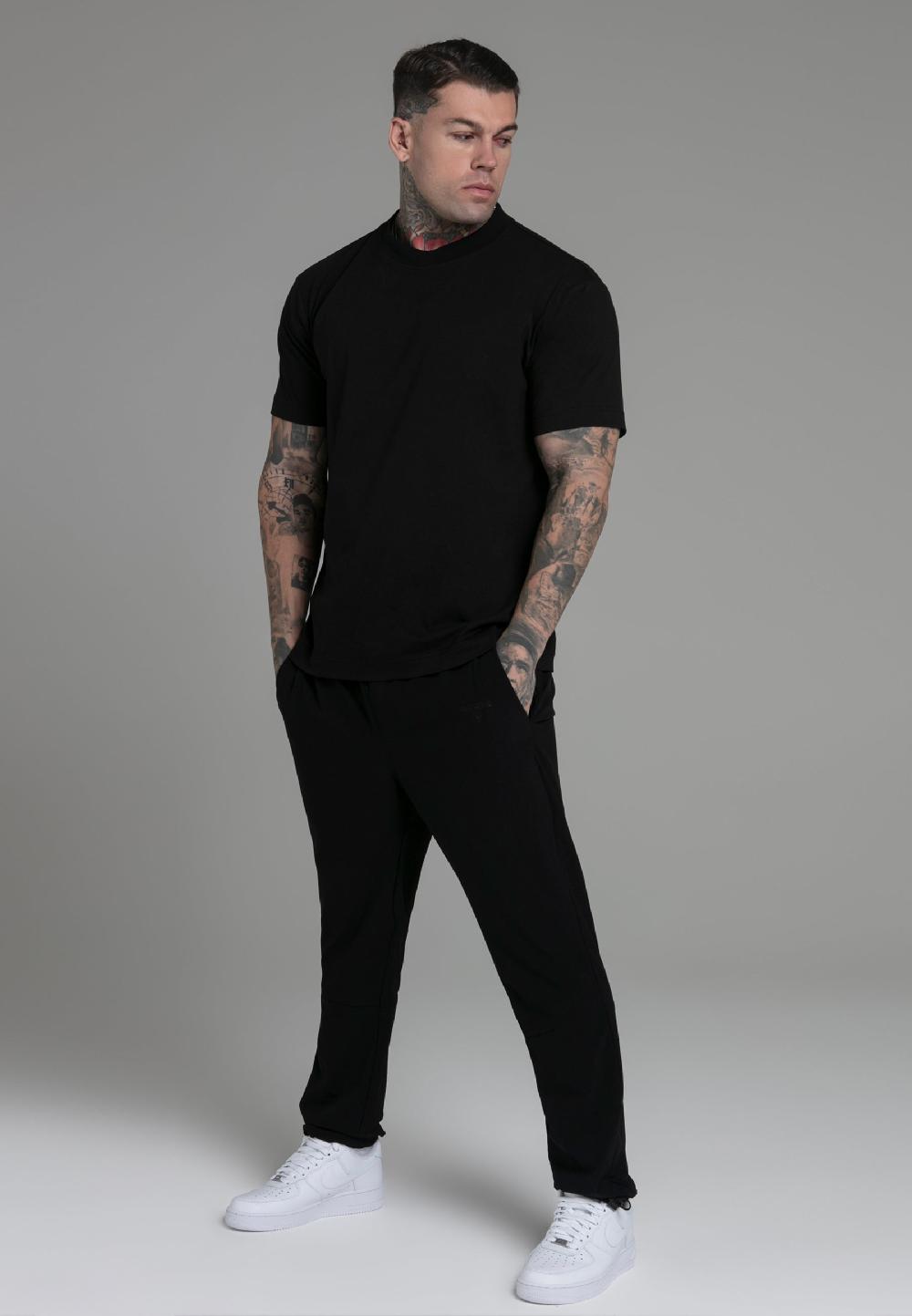 Sik Silk Black Pack Of 2 T-Shirts