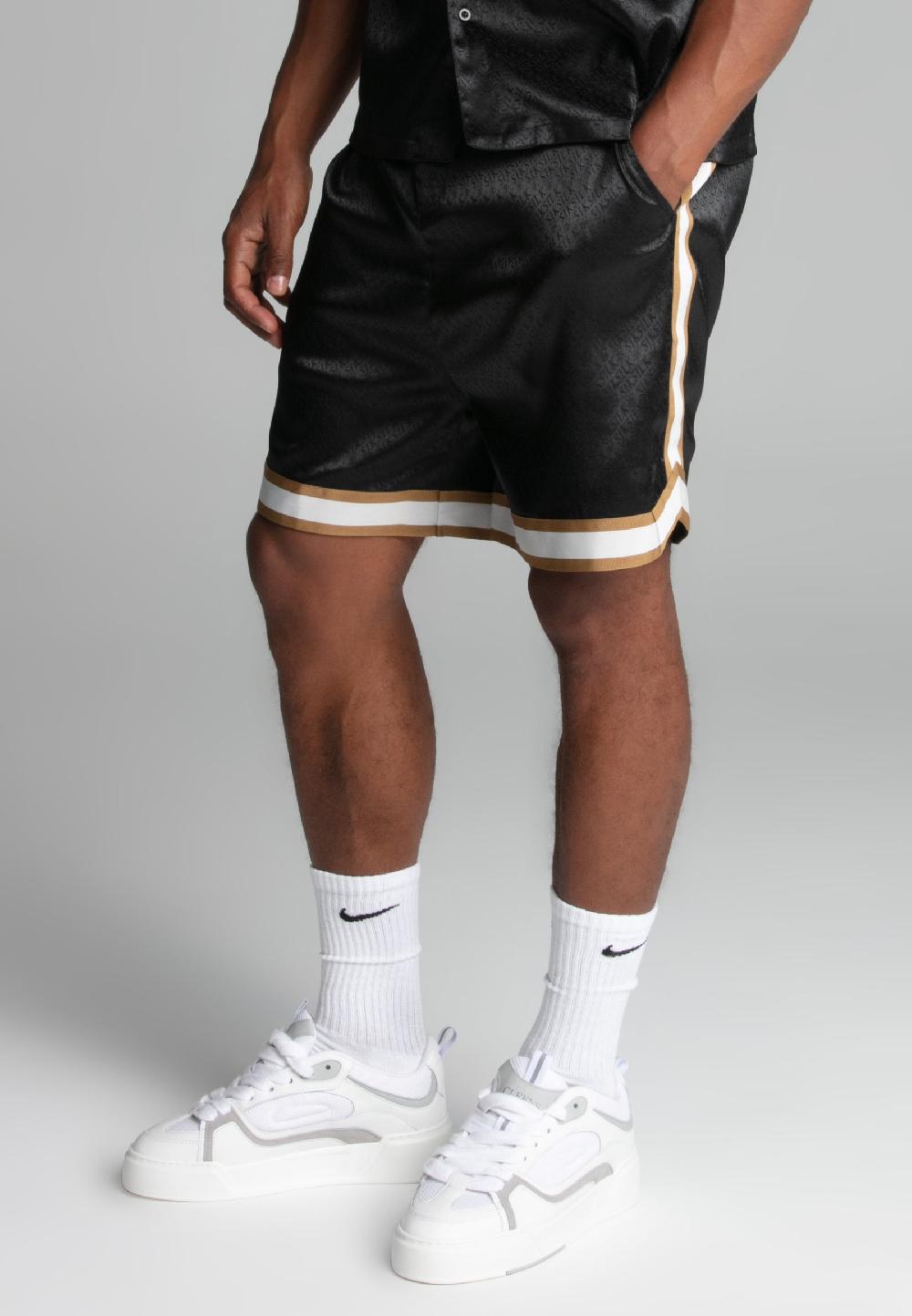 sik silk Black Resort Shorts