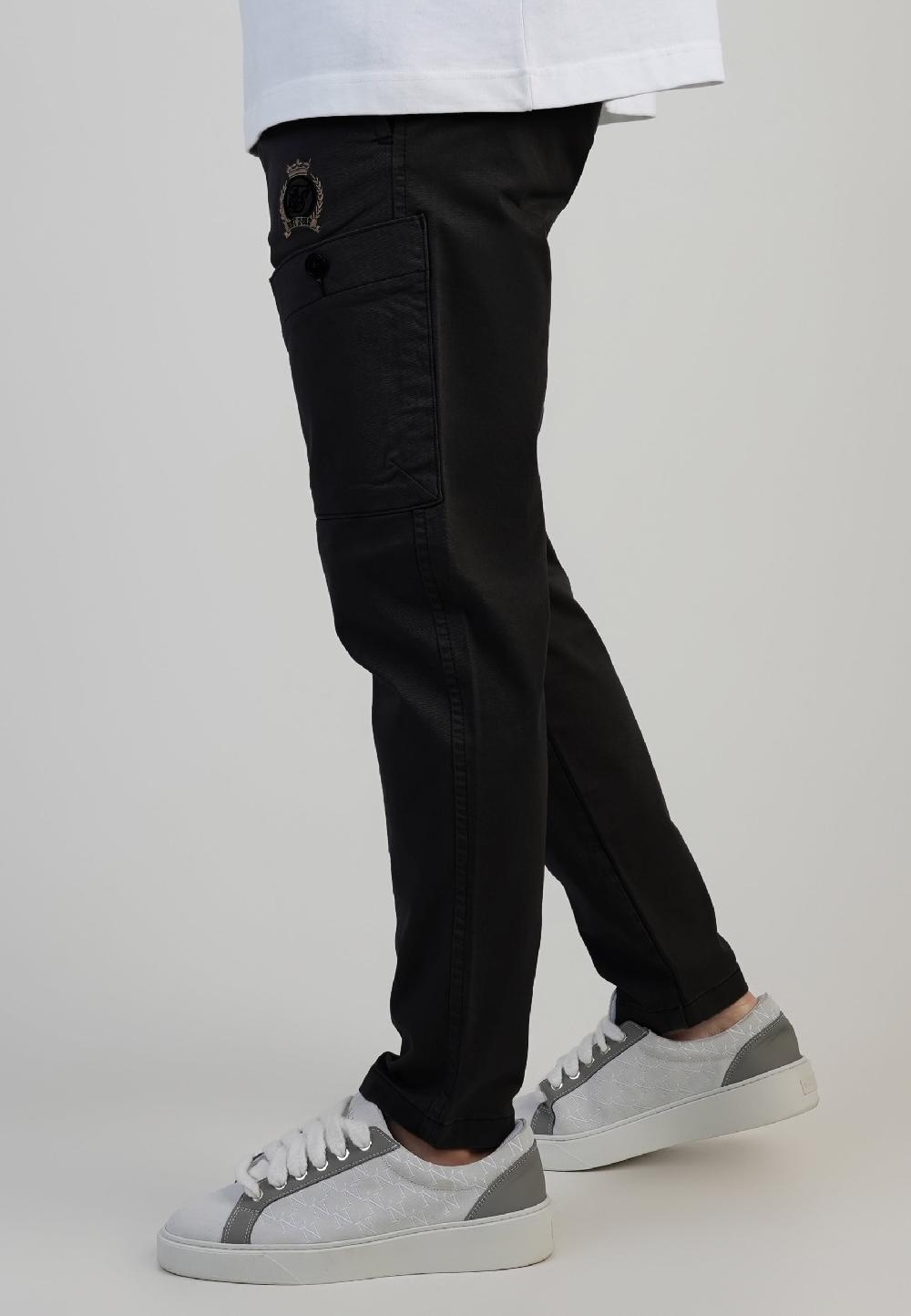 Sik Silk Black Smart Cargos