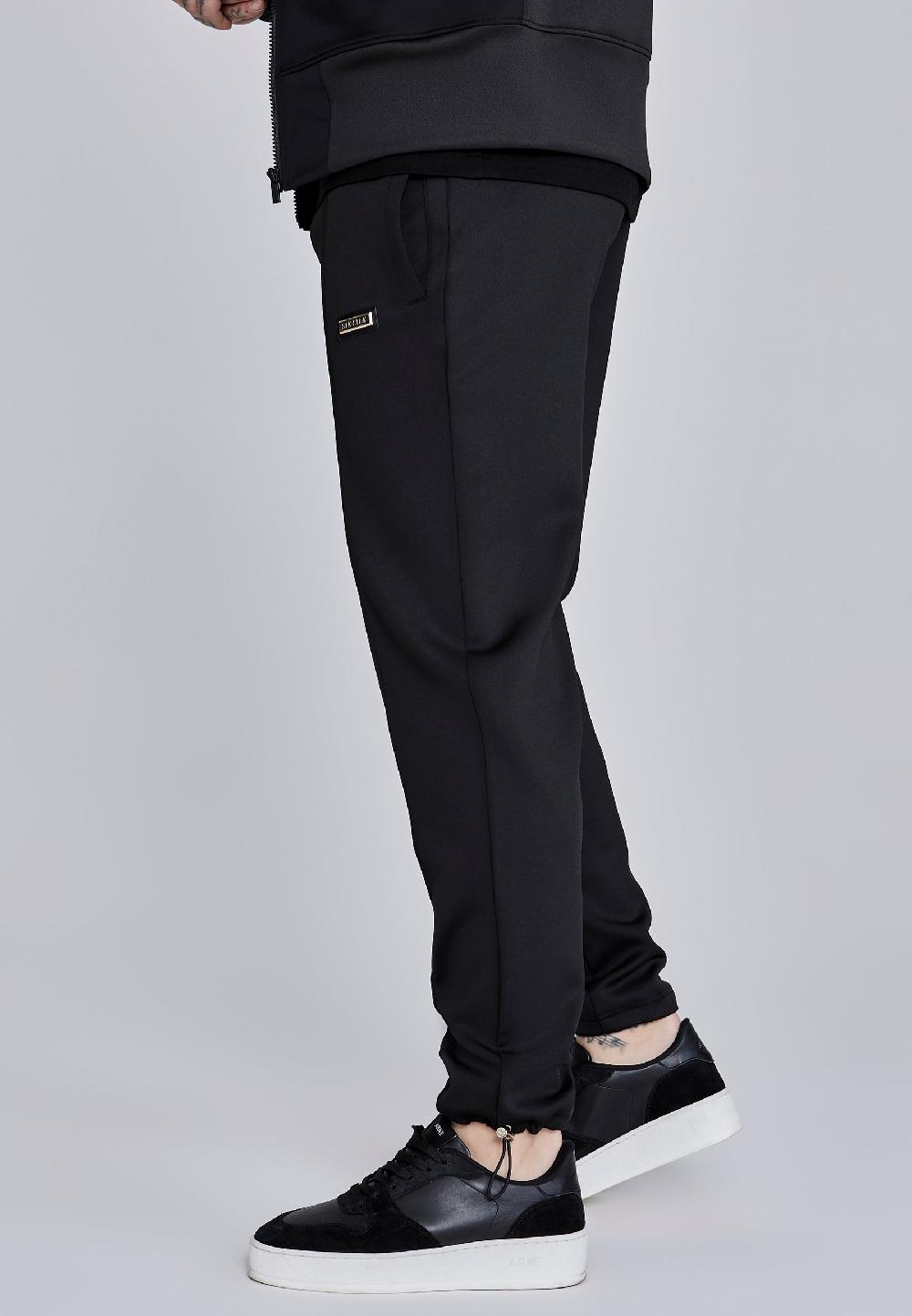 Sik Silk Black Smart Joggers