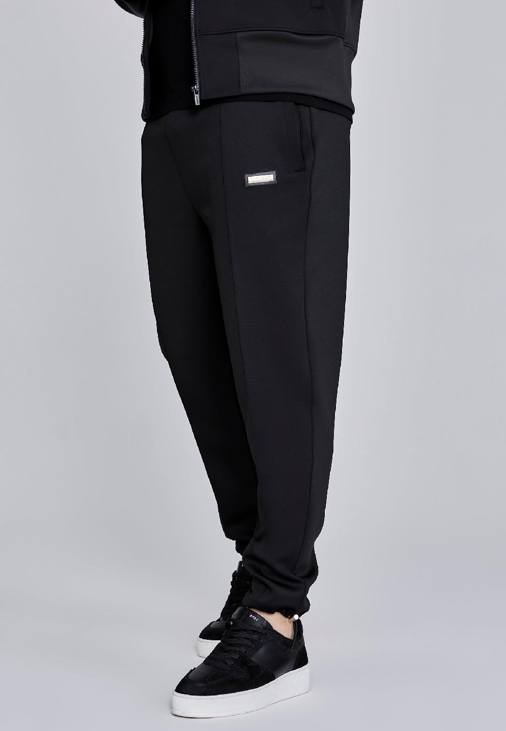 sik silk Black Smart Joggers