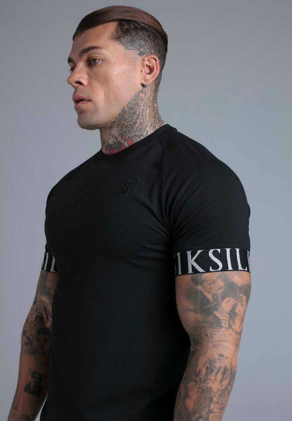 Sik Silk Black Tech T-Shirt