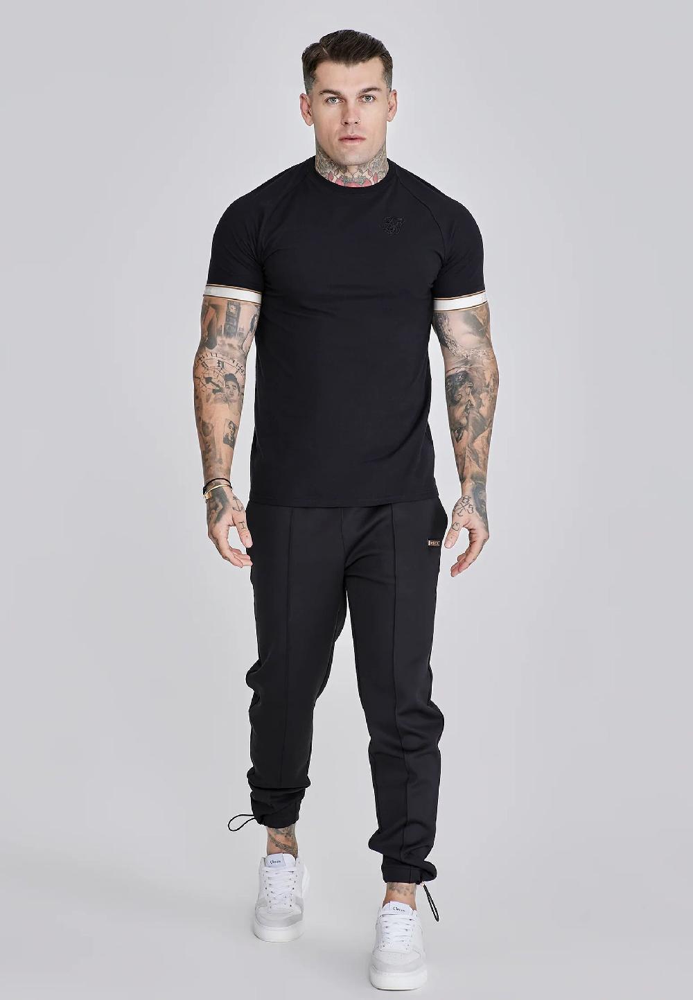 Sik Silk Black Tech T-Shirt