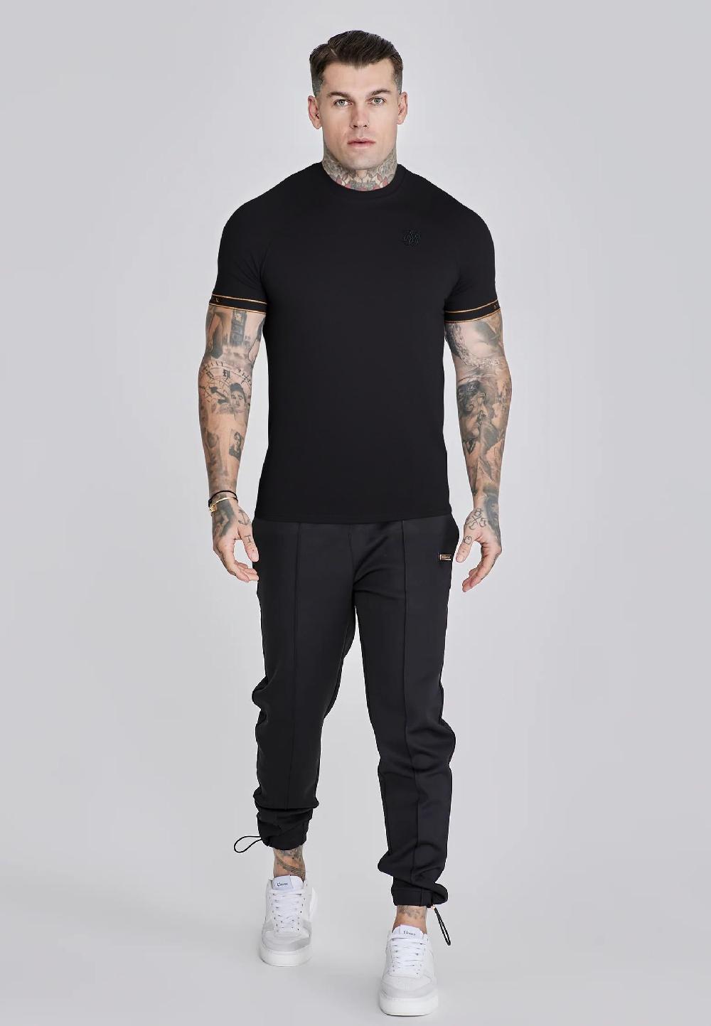 Sik Silk Black Tech T-Shirt