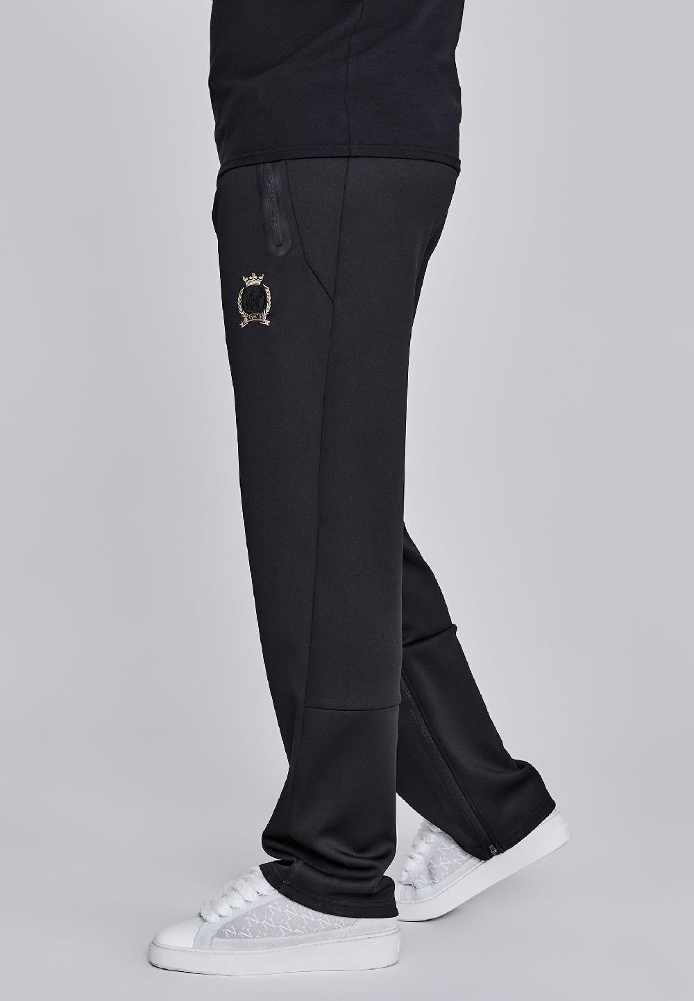 Sik Silk Black Track Pants