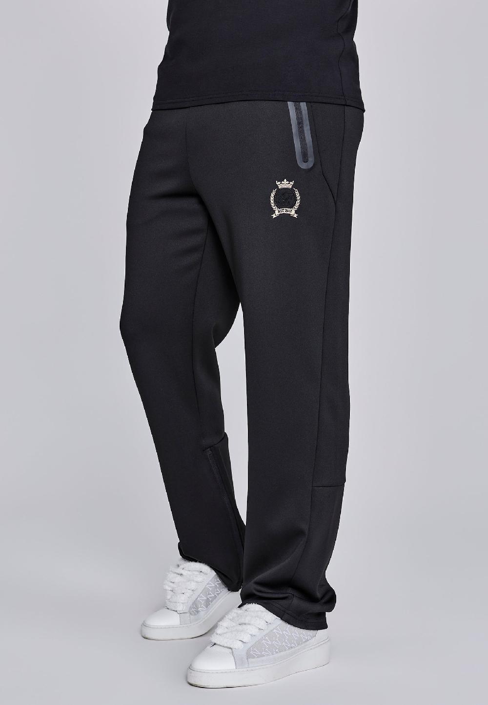 sik silk Black Track Pants