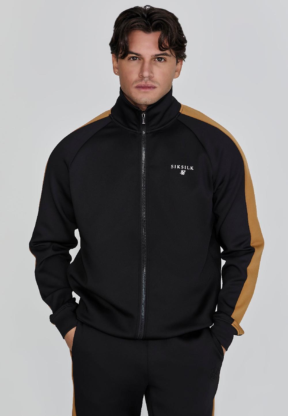 sik silk Black Track Top