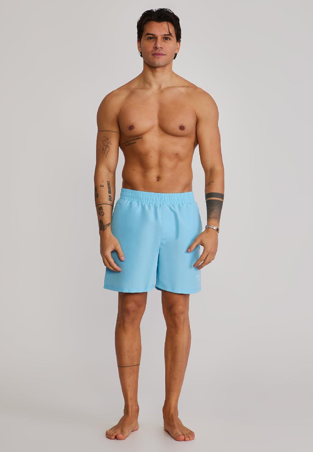Sik Silk Blue Swim Shorts