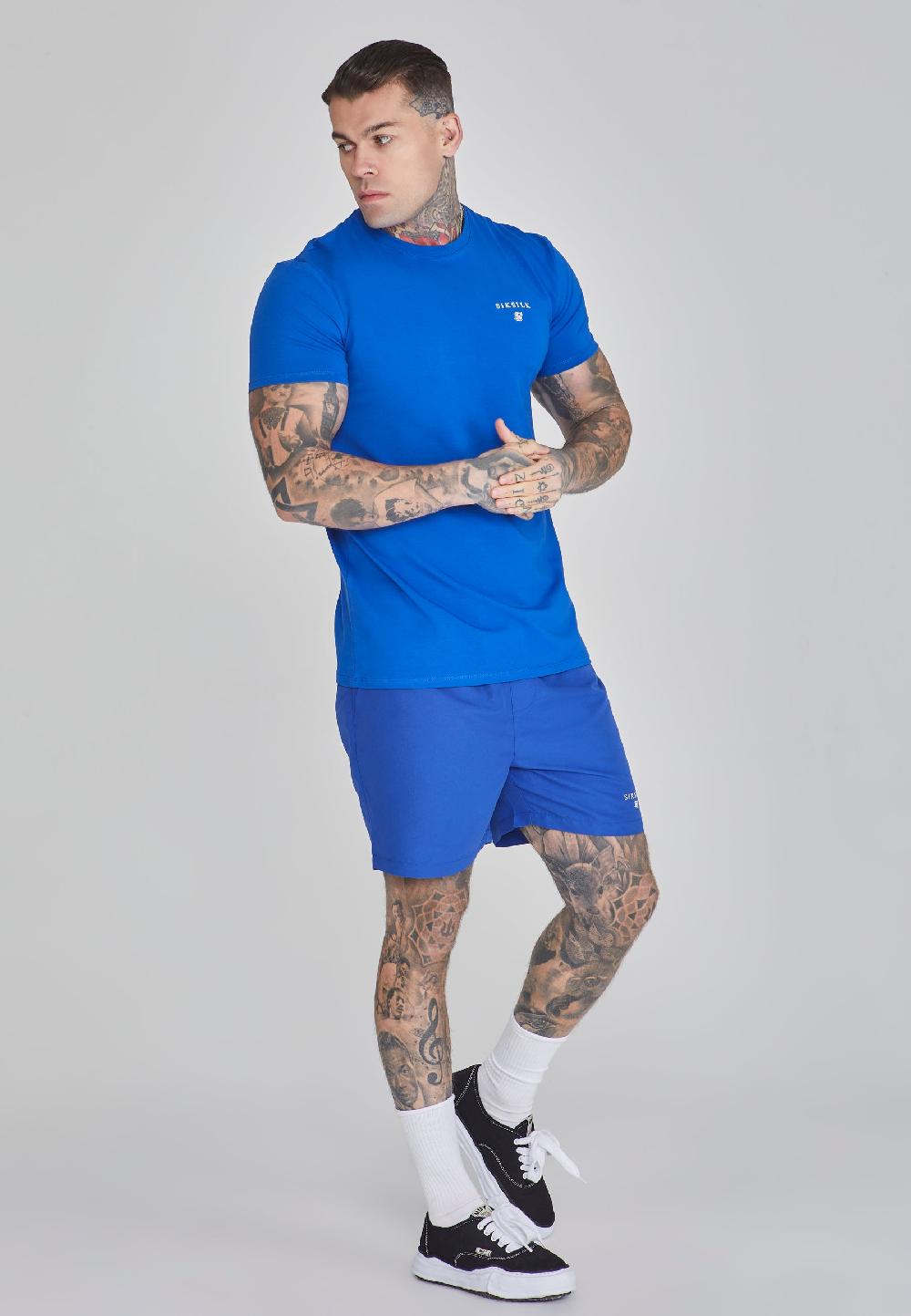 Sik Silk Blue Swim Shorts