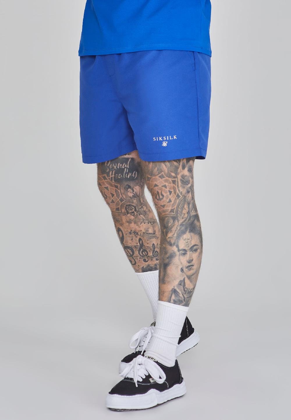sik silk Blue Swim Shorts