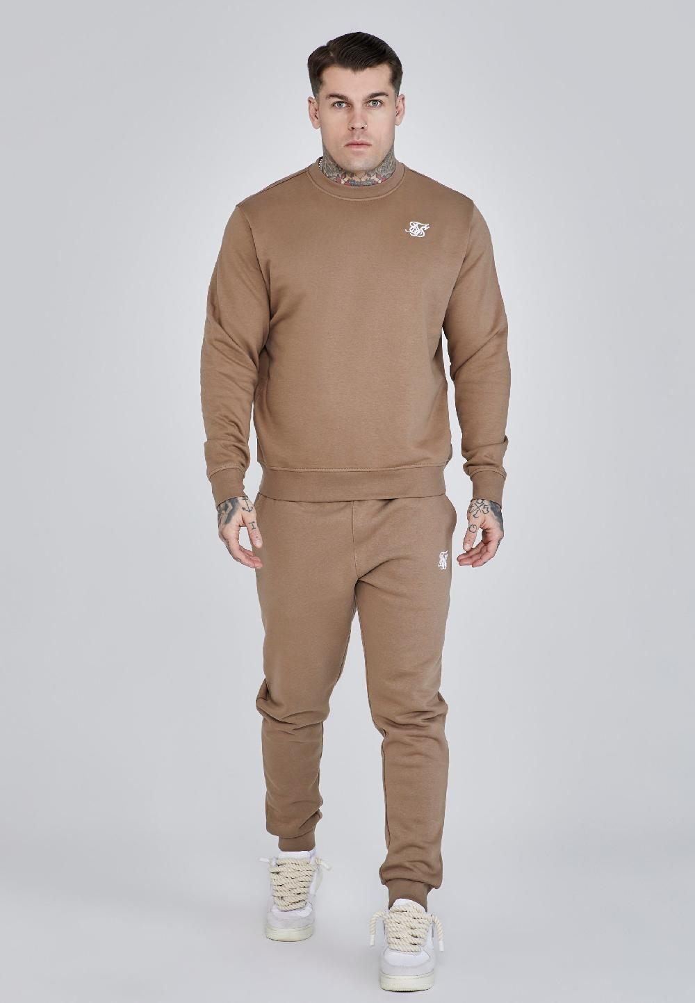 Sik Silk Brown Essentials Sweater