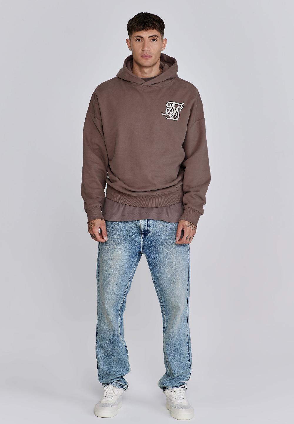 Sik Silk Brown Graphic Hoodie