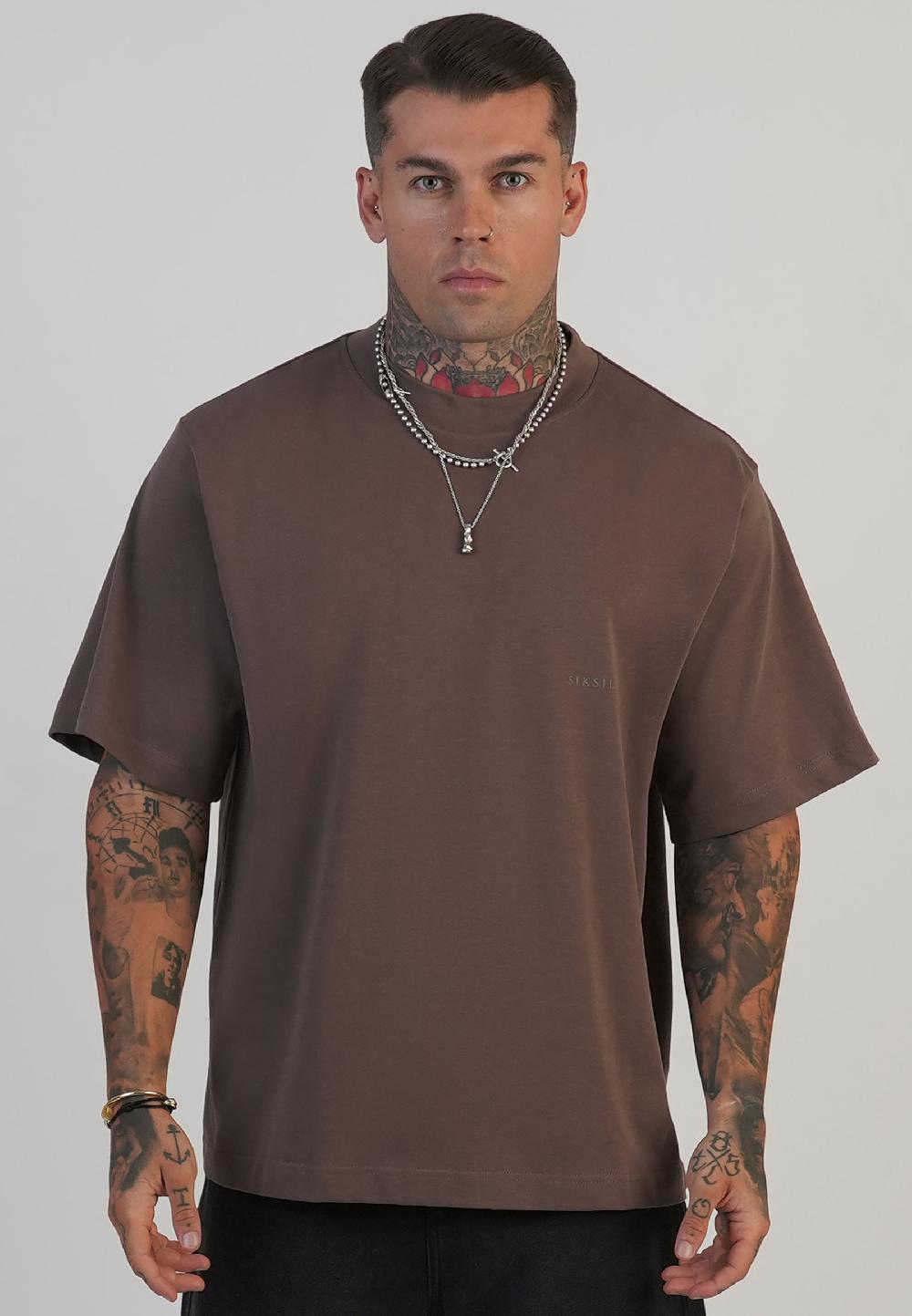 Sik Silk Brown Graphic T-Shirt
