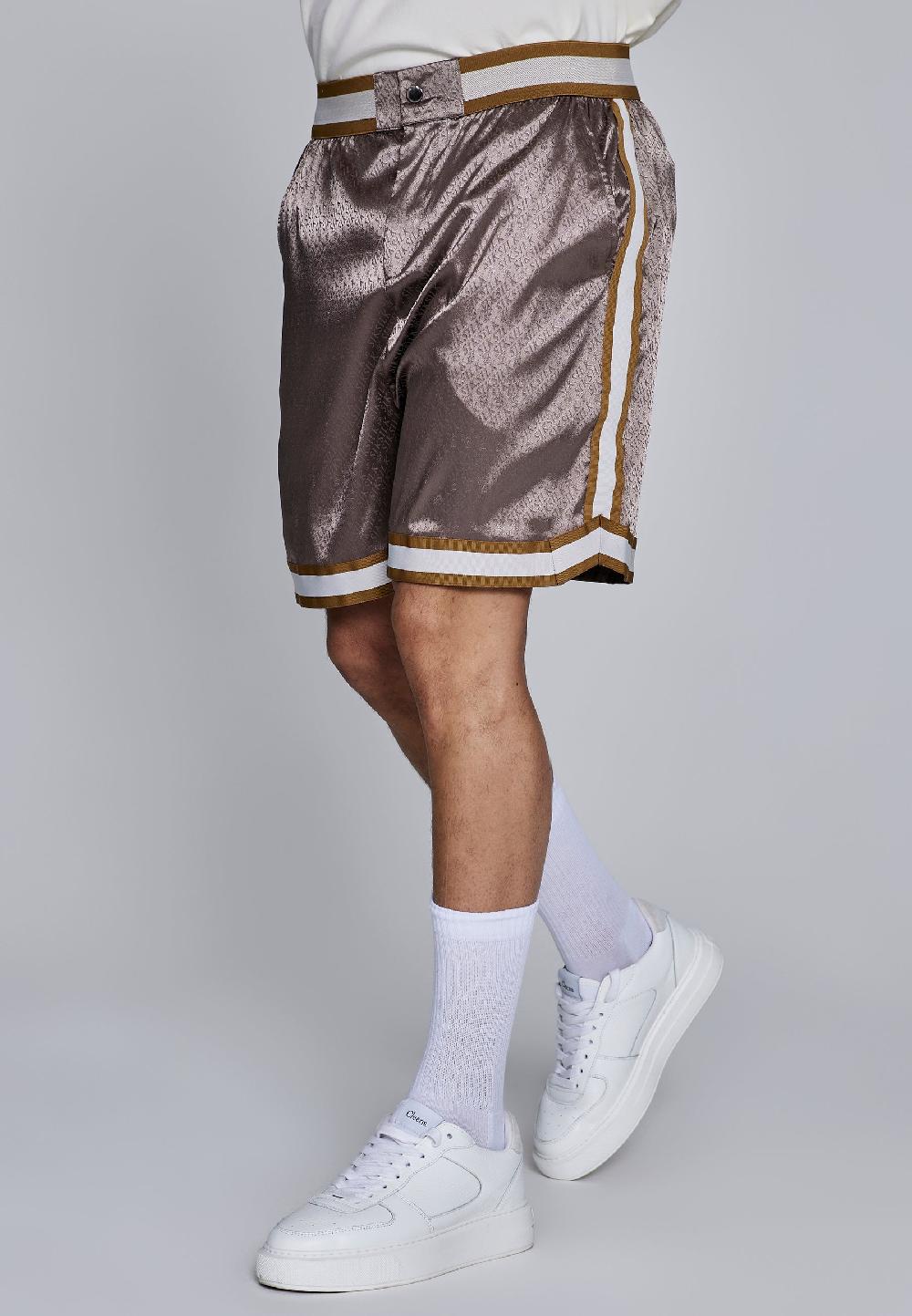 sik silk Brown Resort Shorts