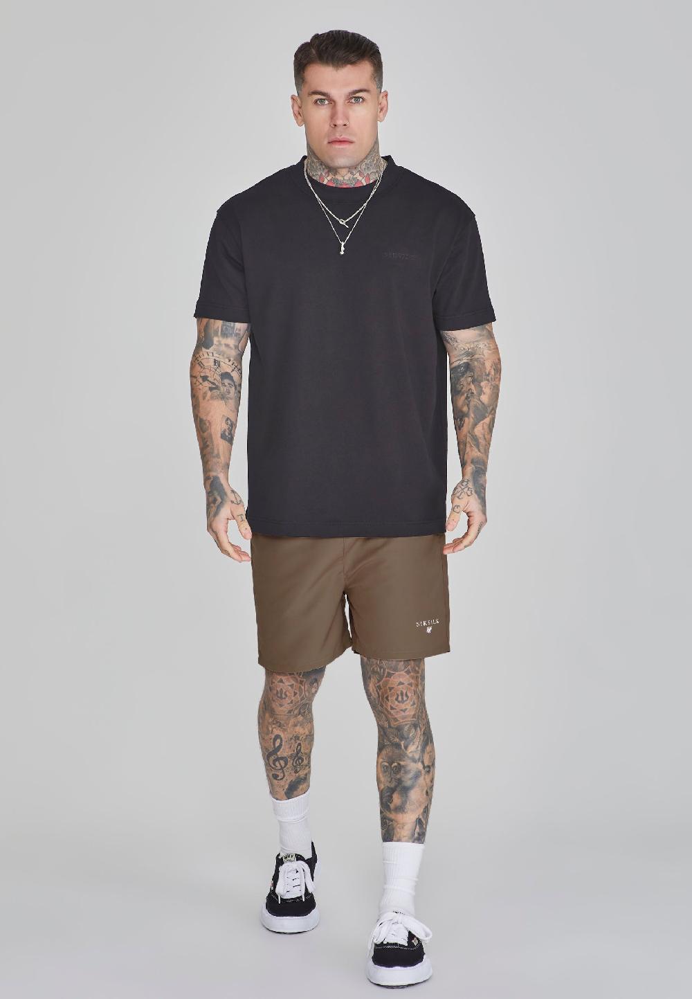 Sik Silk Brown Swim Shorts