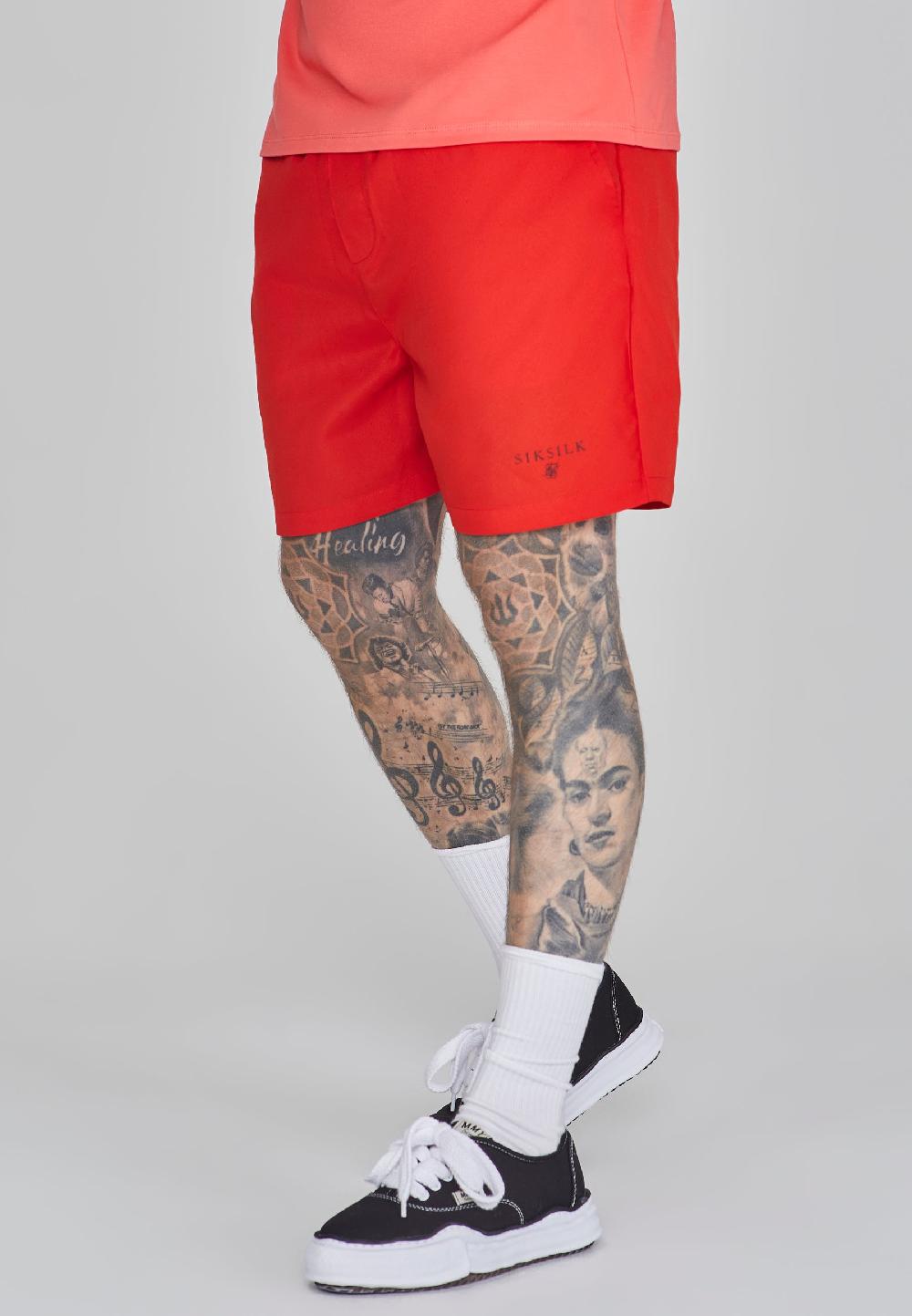 sik silk Coral Swim Shorts