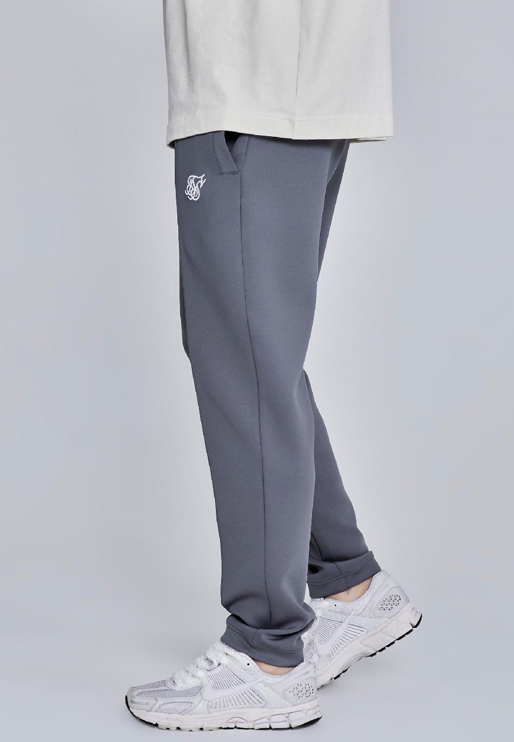 Sik Silk Dark Grey Essentials Pleated Pants